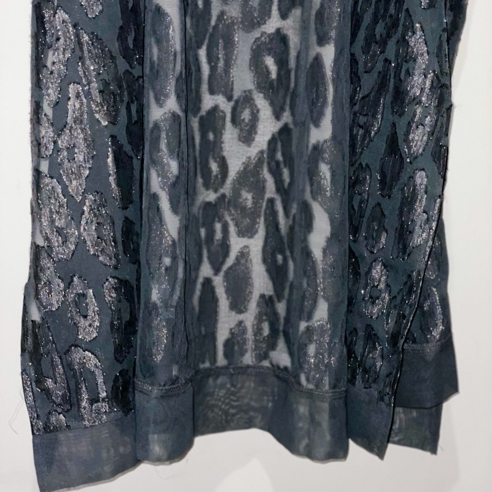 Express Leopard Jacquard Cover-Up - Picture 9 of 9
